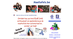 Desktop Screenshot of maaltafels.be